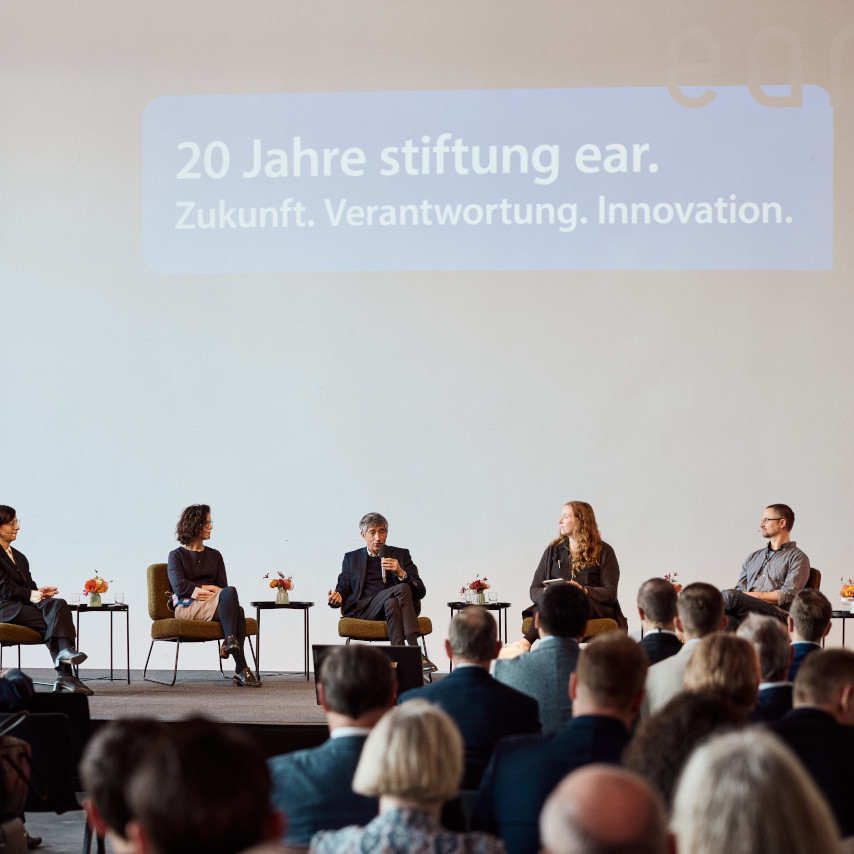 20 Jahre stiftung ear: Podiumsdiskussion