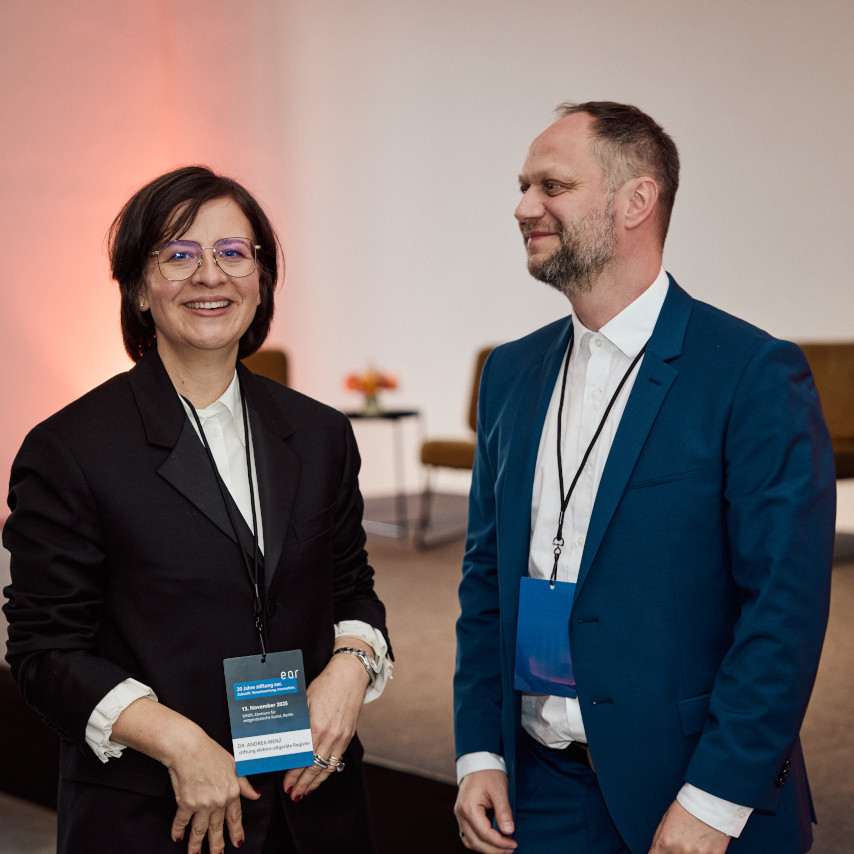 20 Jahre stiftung ear: 2 Menschen